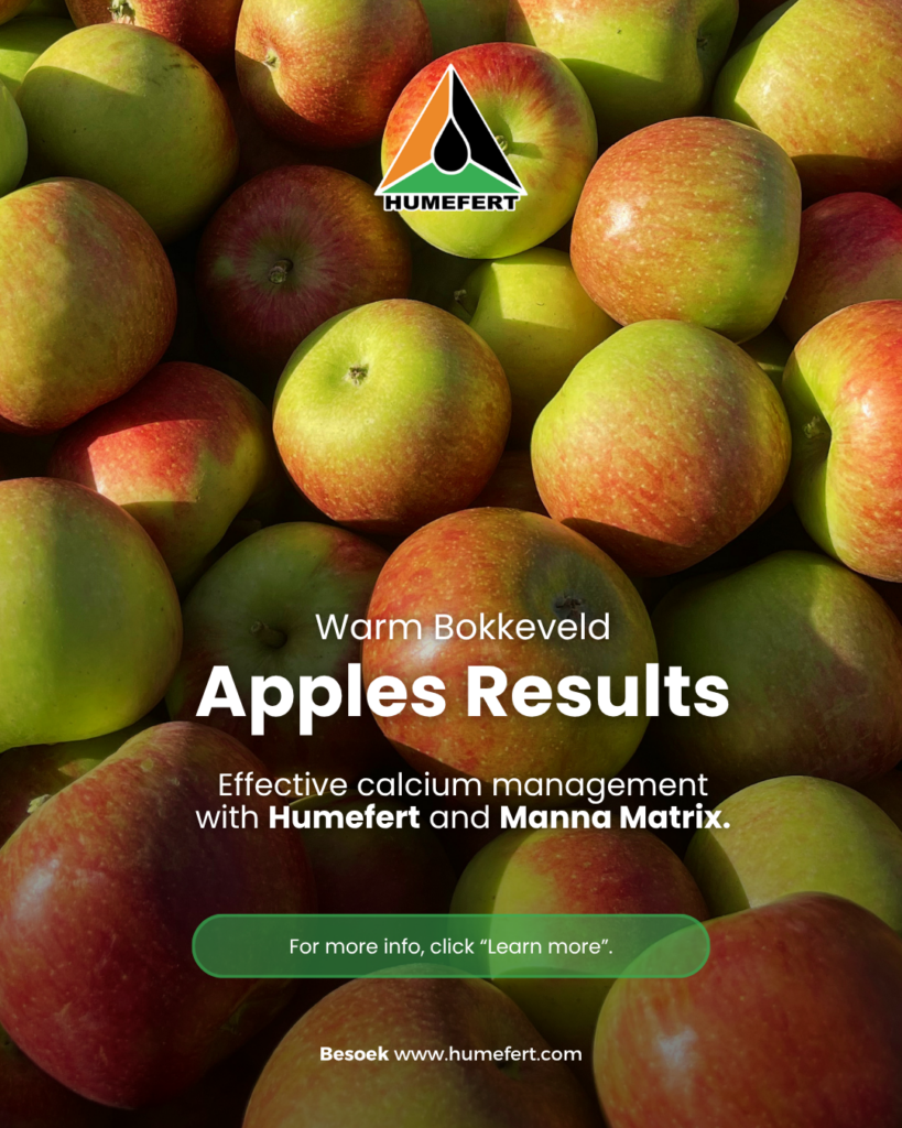 Humefert Rescue Results - Apples, Warm Bokkeveld